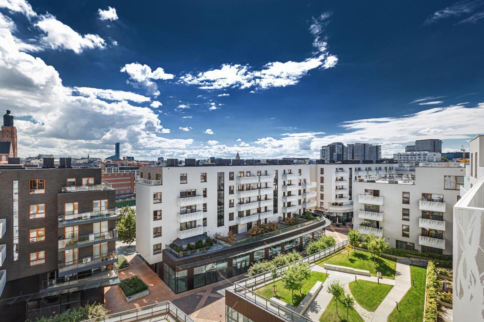 Luksusowy Apartament Z Parkingiem I Klimatyzacja W Samym Centrum Wroclawia Exterior foto
